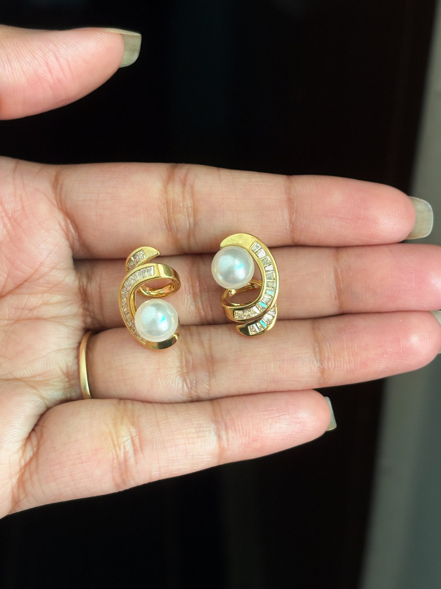 Aurelia Pearl Cuffs