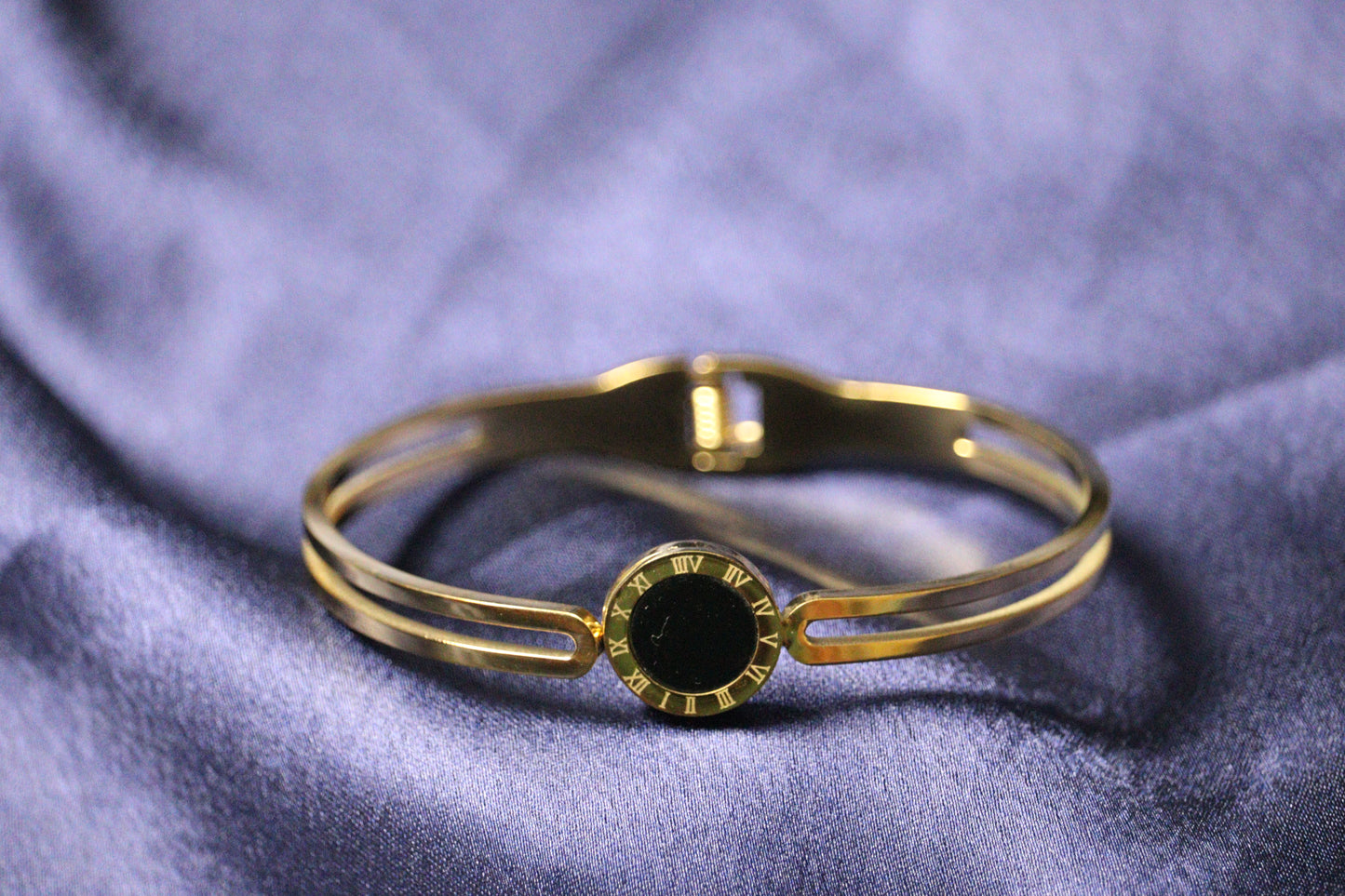 Midnight Dial Cuff Bracelet