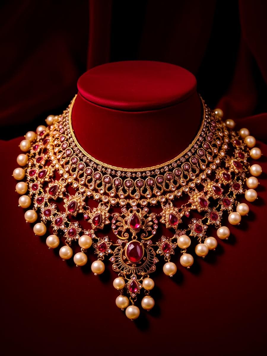 Necklaces jewellery collection