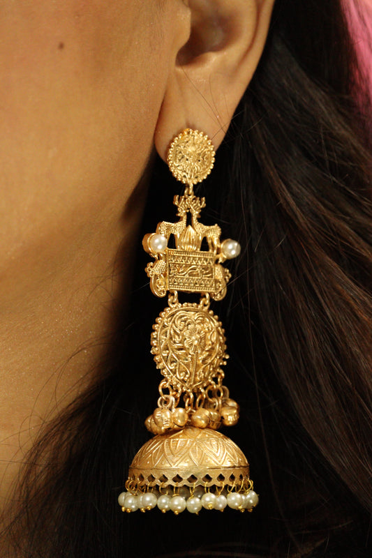 Royal Heritage Jhumkas