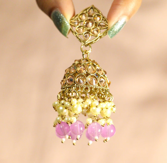 Phulkari Jhumkas