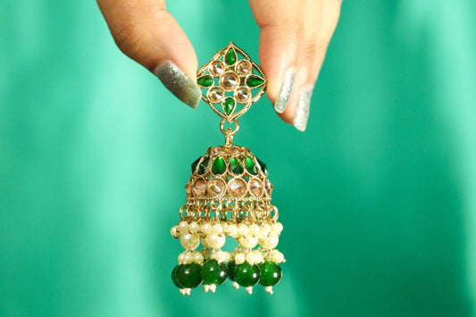 Phulkari Jhumkas